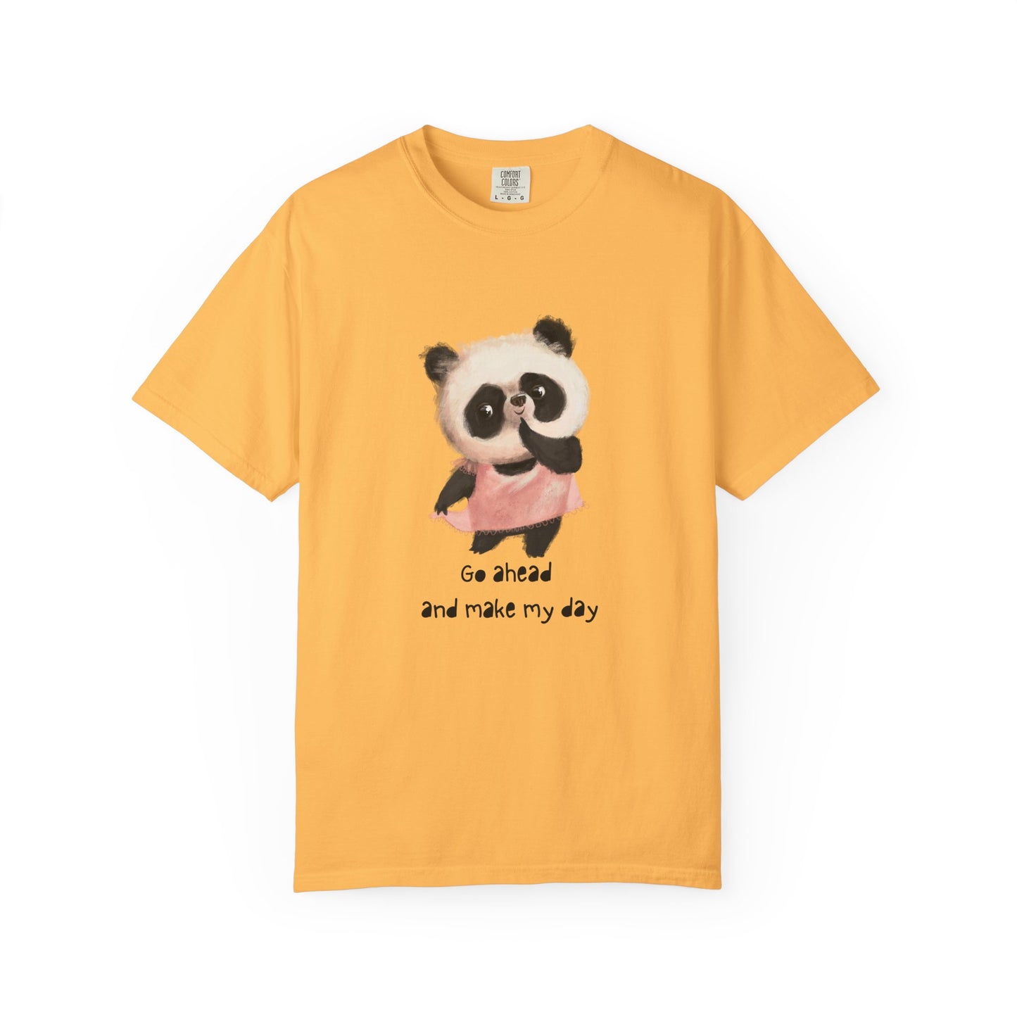 Playful Panda Graphic T-Shirt, Cute Animal Tee, Unisex Cotton Fashion, Gift for Animal Lovers, Casual Daily Wear