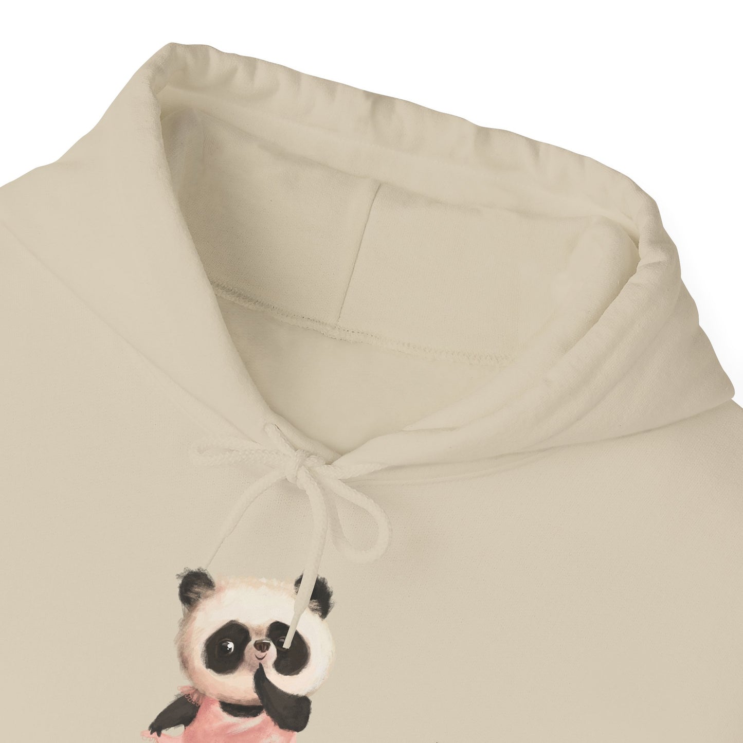 Cute Panda Hoodie for Cozy Days, Unisex Sweatshirt, Perfect Gift, Animal Lovers, Kids and Adults, Casualwear, Everyday Comfort