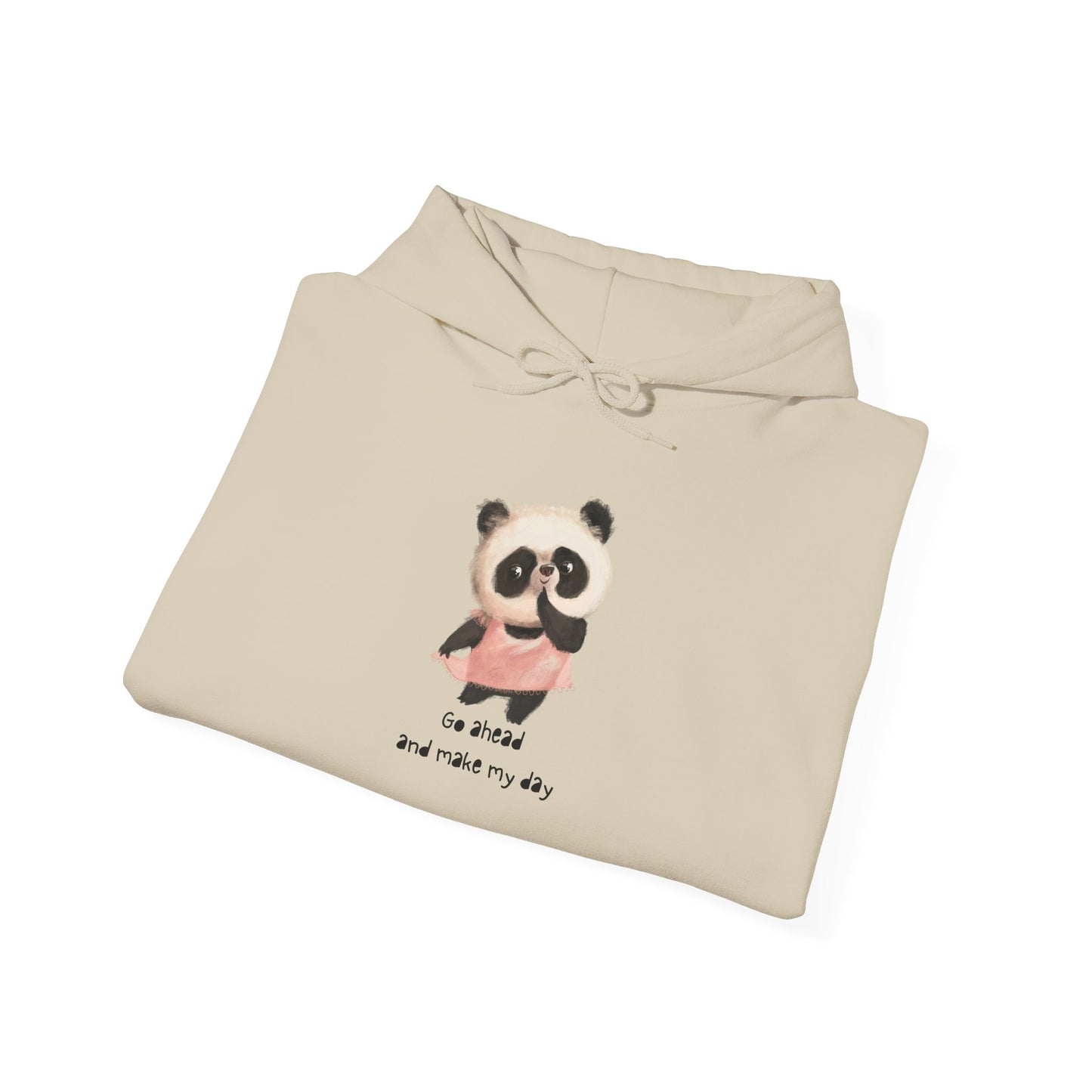 Cute Panda Hoodie for Cozy Days, Unisex Sweatshirt, Perfect Gift, Animal Lovers, Kids and Adults, Casualwear, Everyday Comfort