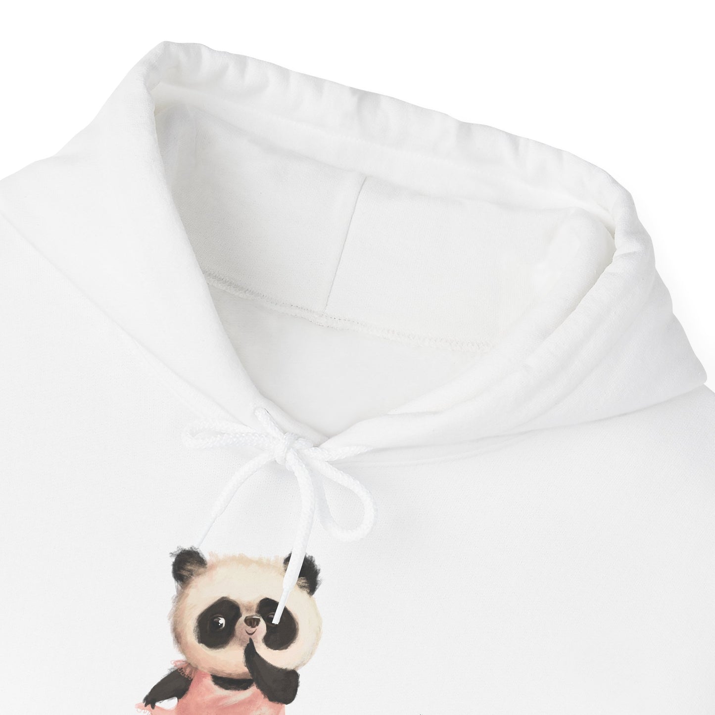 Cute Panda Hoodie for Cozy Days, Unisex Sweatshirt, Perfect Gift, Animal Lovers, Kids and Adults, Casualwear, Everyday Comfort