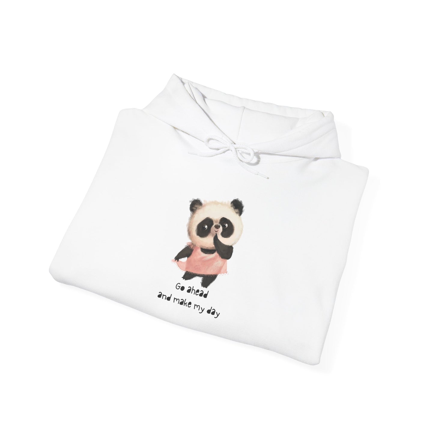 Cute Panda Hoodie for Cozy Days, Unisex Sweatshirt, Perfect Gift, Animal Lovers, Kids and Adults, Casualwear, Everyday Comfort