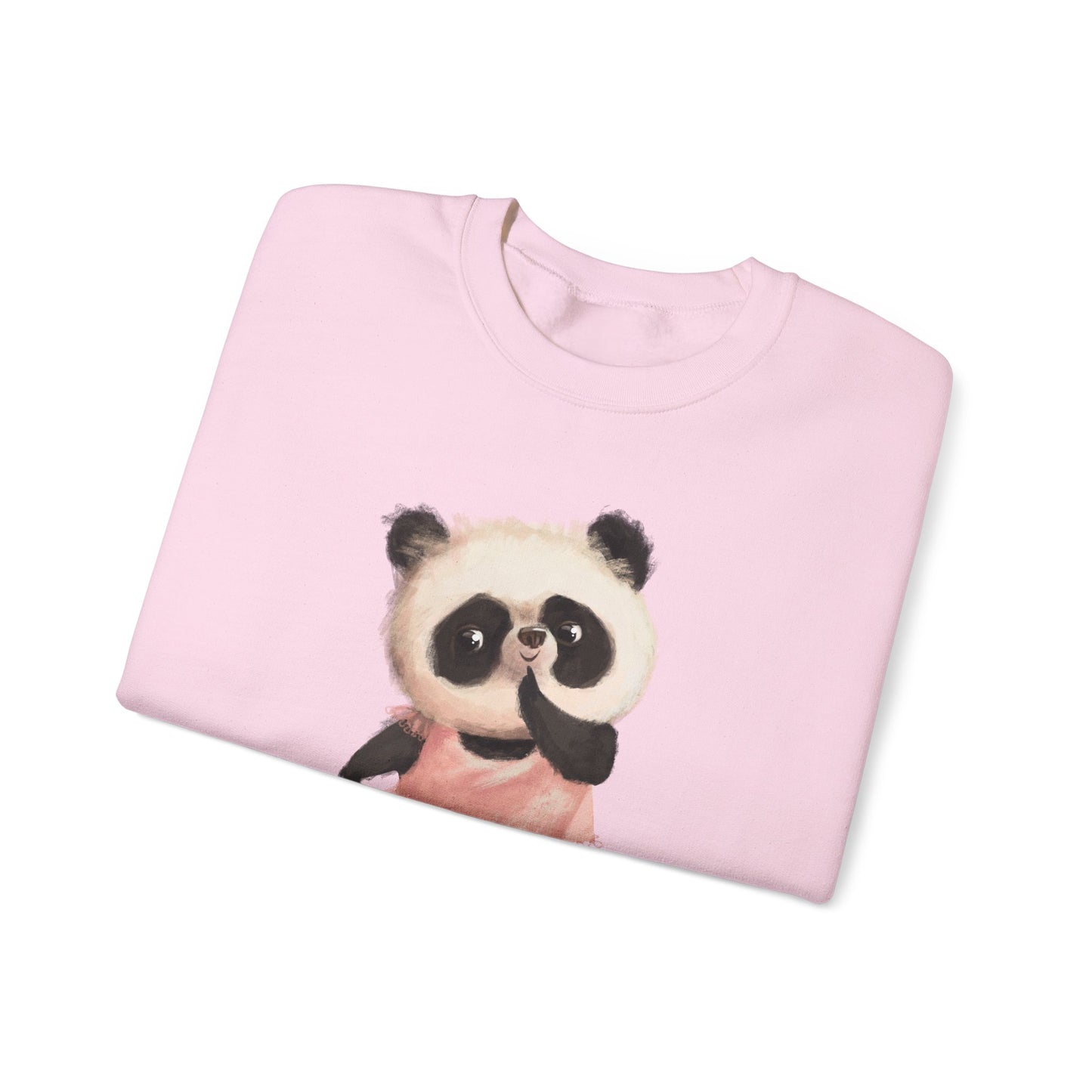 Cute Panda Crewneck Sweatshirt | Funny Animal Apparel, Gift for Animal Lovers, Cozy Sweatshirt, Unisex Fashion, Fun Casual Wear