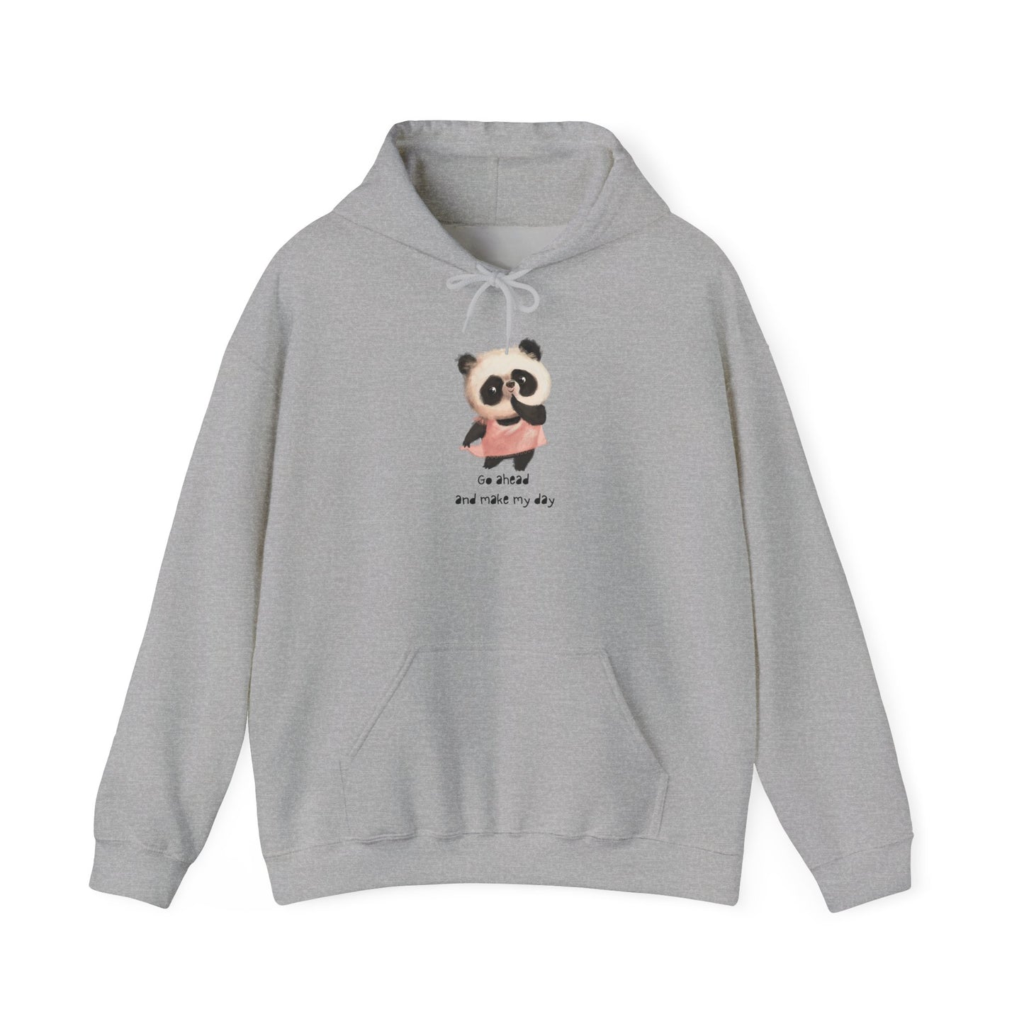 Cute Panda Hoodie for Cozy Days, Unisex Sweatshirt, Perfect Gift, Animal Lovers, Kids and Adults, Casualwear, Everyday Comfort