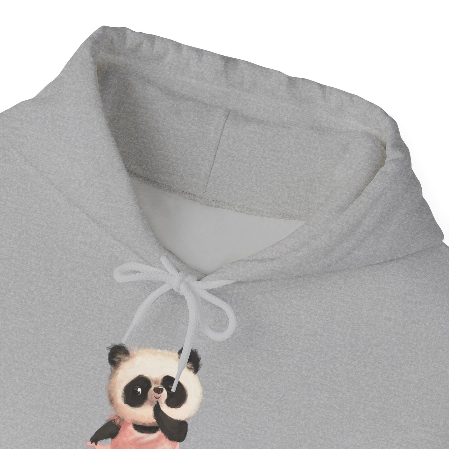 Cute Panda Hoodie for Cozy Days, Unisex Sweatshirt, Perfect Gift, Animal Lovers, Kids and Adults, Casualwear, Everyday Comfort