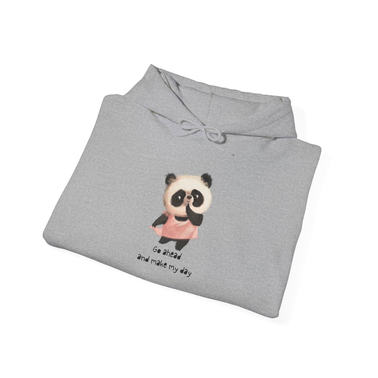 Cute Panda Hoodie for Cozy Days, Unisex Sweatshirt, Perfect Gift, Animal Lovers, Kids and Adults, Casualwear, Everyday Comfort