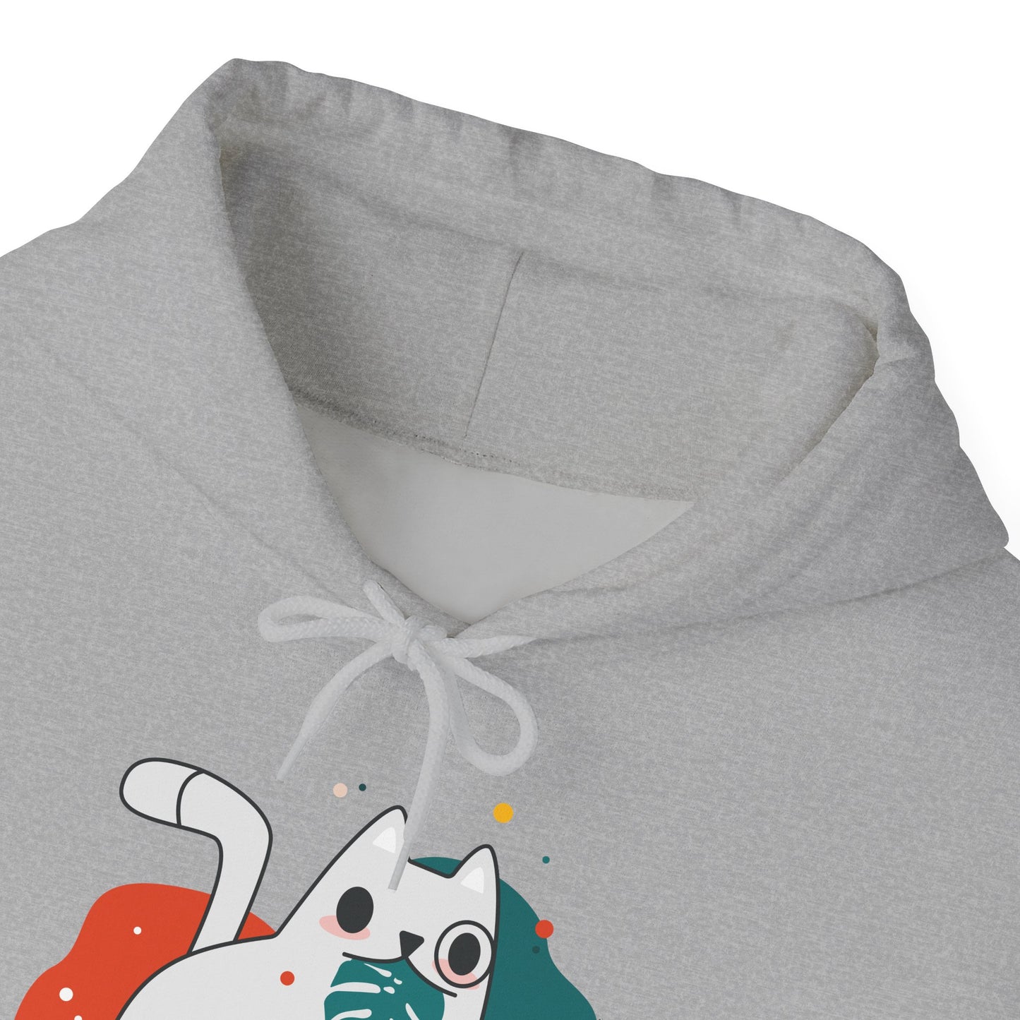Cute Cat Design Unisex Hoodie - Cozy Gift, Pet Lover Apparel, Funny Cat Sweatshirt, Funny Cat Lover Gift, Everyday Comfort Wear
