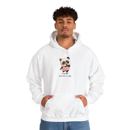 Cute Panda Hoodie for Cozy Days, Unisex Sweatshirt, Perfect Gift, Animal Lovers, Kids and Adults, Casualwear, Everyday Comfort