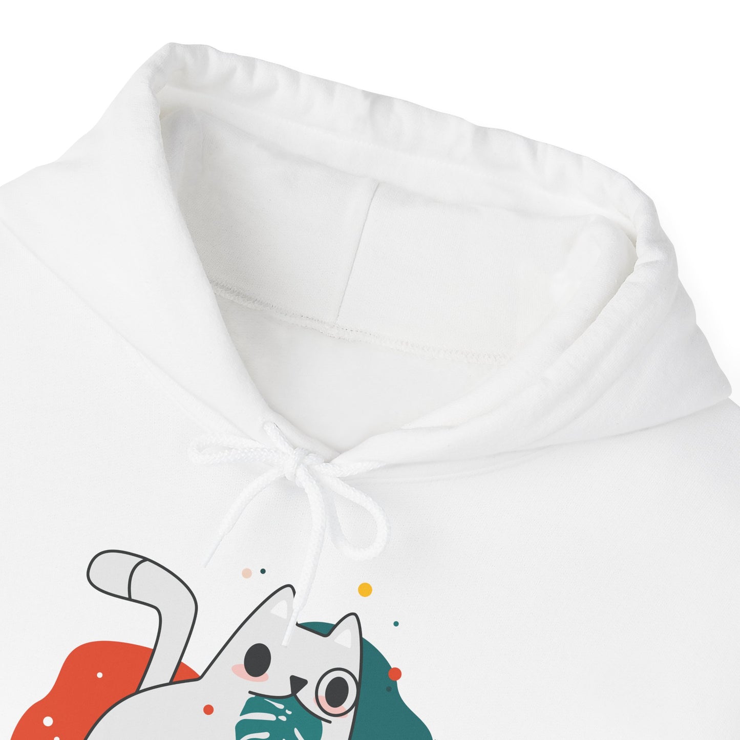 Cute Cat Design Unisex Hoodie - Cozy Gift, Pet Lover Apparel, Funny Cat Sweatshirt, Funny Cat Lover Gift, Everyday Comfort Wear