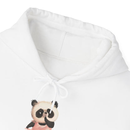 Cute Panda Hoodie for Cozy Days, Unisex Sweatshirt, Perfect Gift, Animal Lovers, Kids and Adults, Casualwear, Everyday Comfort