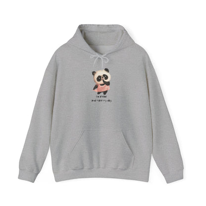 Cute Panda Hoodie for Cozy Days, Unisex Sweatshirt, Perfect Gift, Animal Lovers, Kids and Adults, Casualwear, Everyday Comfort