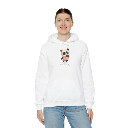 Cute Panda Hoodie for Cozy Days, Unisex Sweatshirt, Perfect Gift, Animal Lovers, Kids and Adults, Casualwear, Everyday Comfort